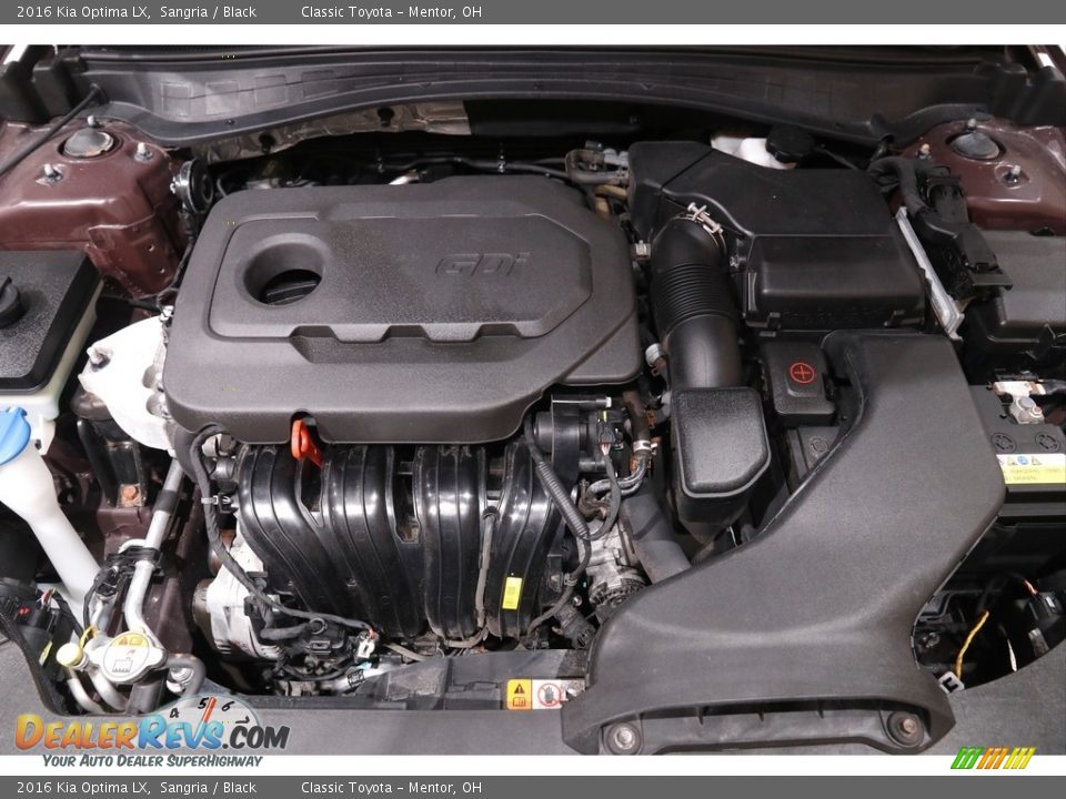 2016 Kia Optima LX 2.4 Liter GDI DOHC 16-Valve Dual-CVVT 4 Cylinder Engine Photo #18