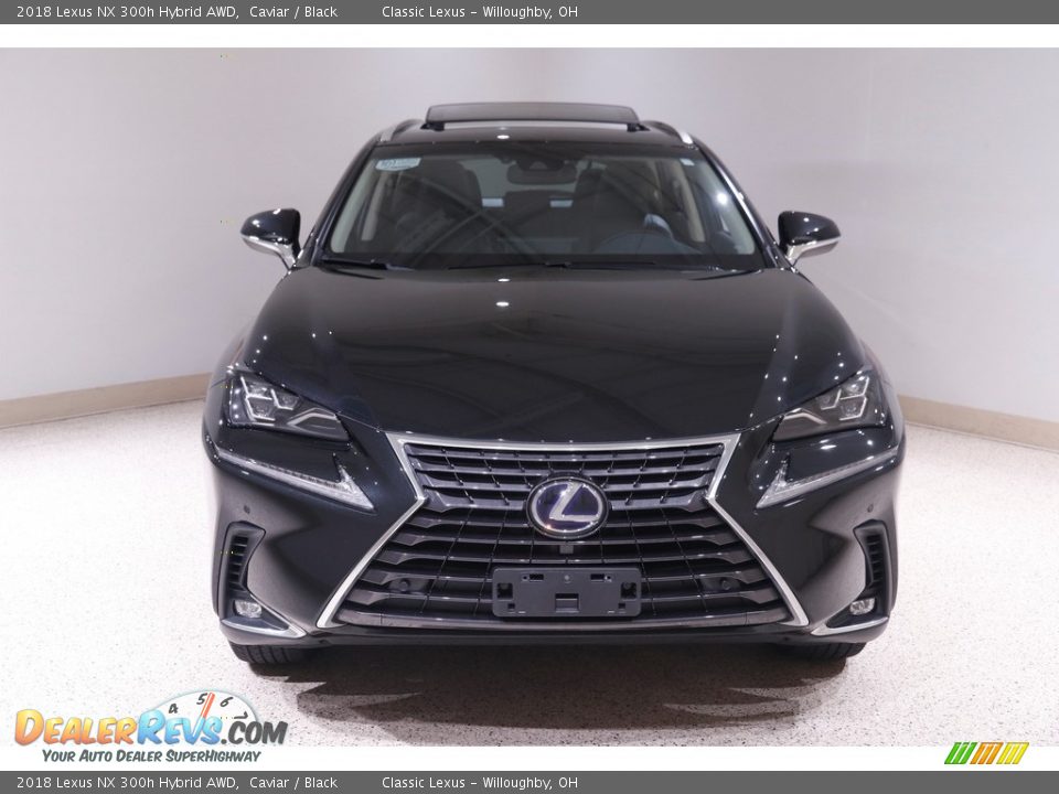 2018 Lexus NX 300h Hybrid AWD Caviar / Black Photo #2