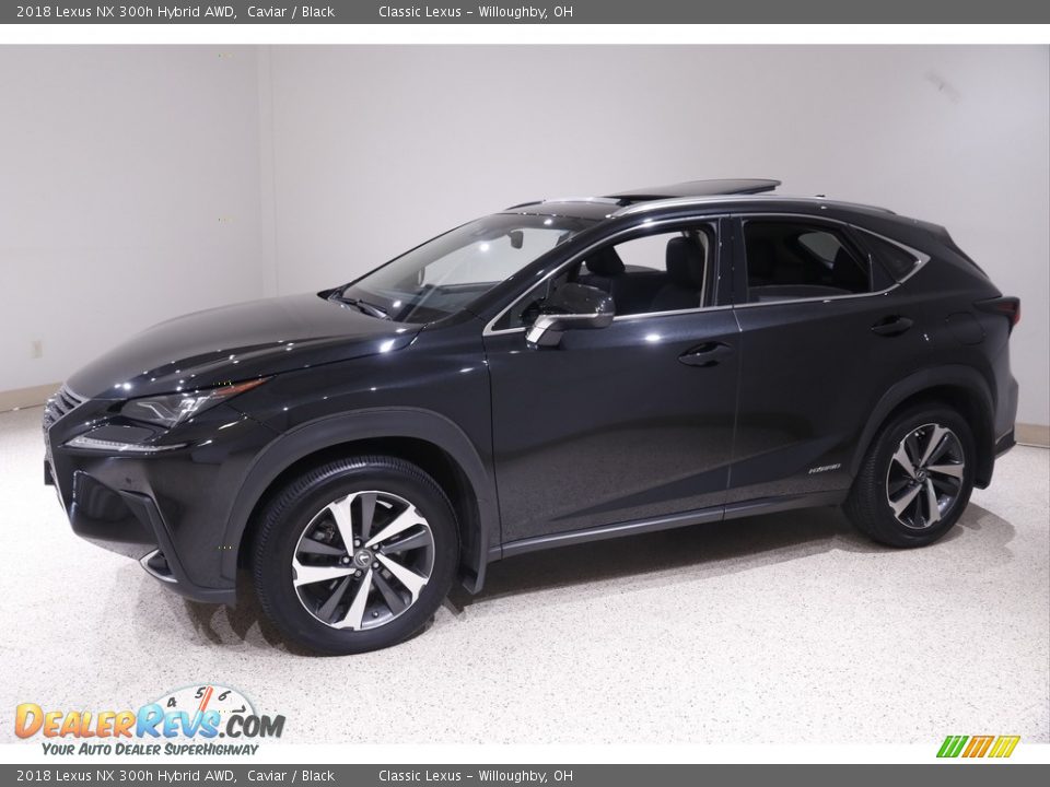 Front 3/4 View of 2018 Lexus NX 300h Hybrid AWD Photo #3