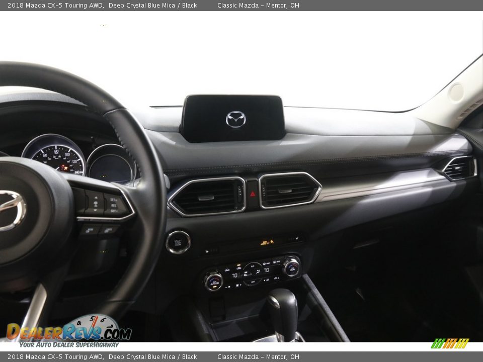 2018 Mazda CX-5 Touring AWD Deep Crystal Blue Mica / Black Photo #9