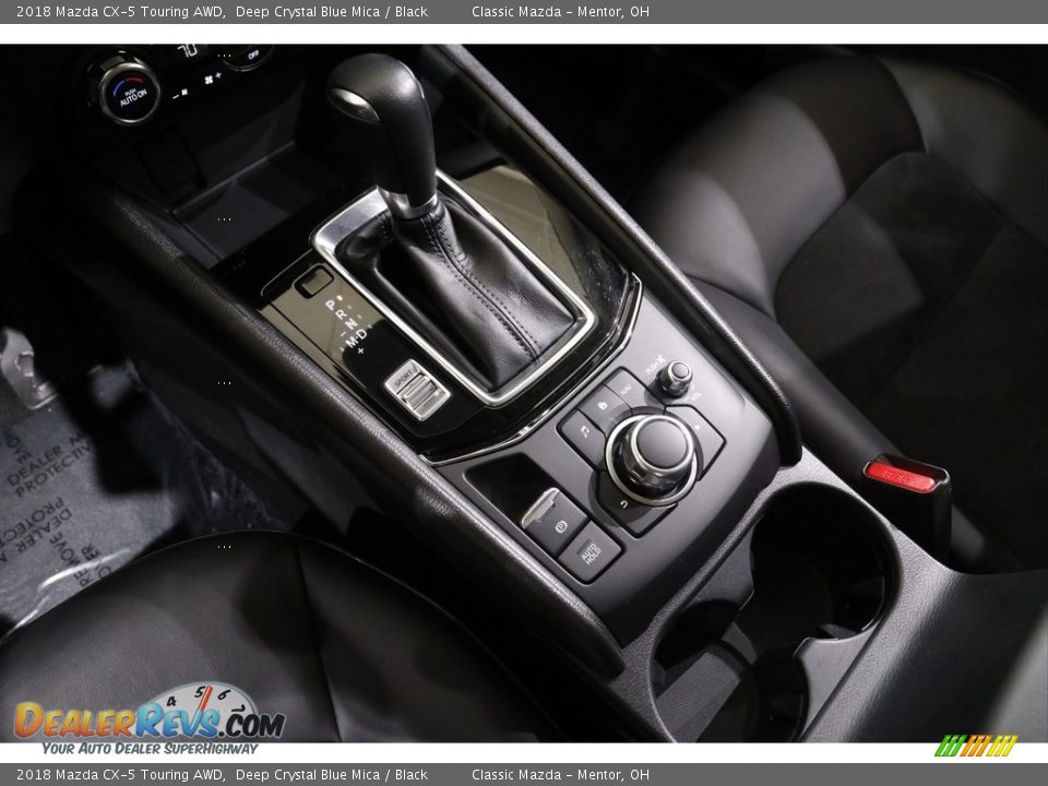 2018 Mazda CX-5 Touring AWD Deep Crystal Blue Mica / Black Photo #13