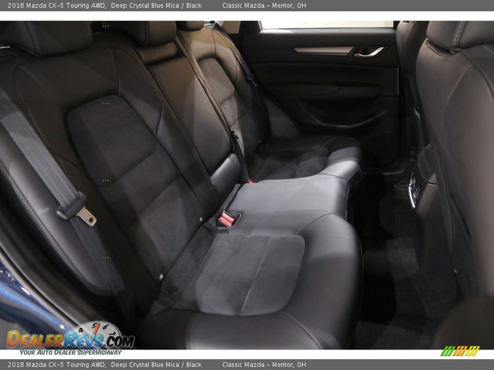 2018 Mazda CX-5 Touring AWD Deep Crystal Blue Mica / Black Photo #15
