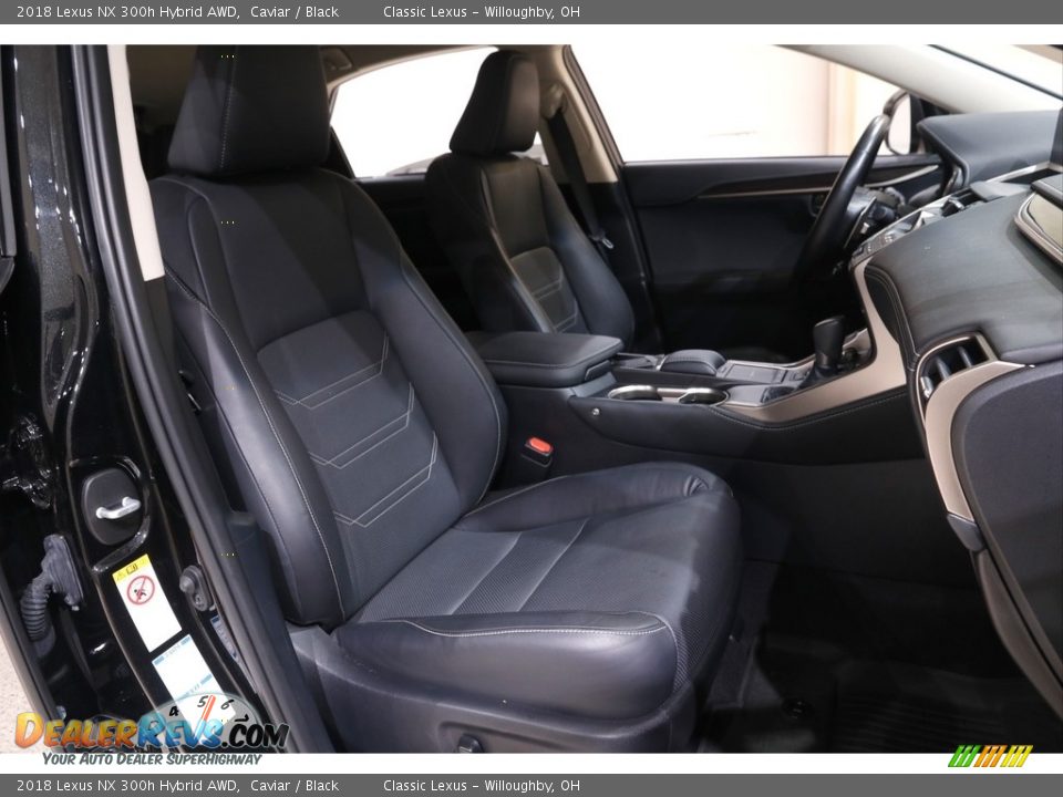 Front Seat of 2018 Lexus NX 300h Hybrid AWD Photo #16