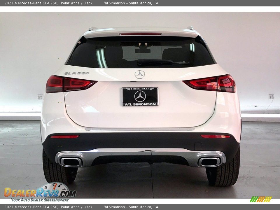 2021 Mercedes-Benz GLA 250 Polar White / Black Photo #3