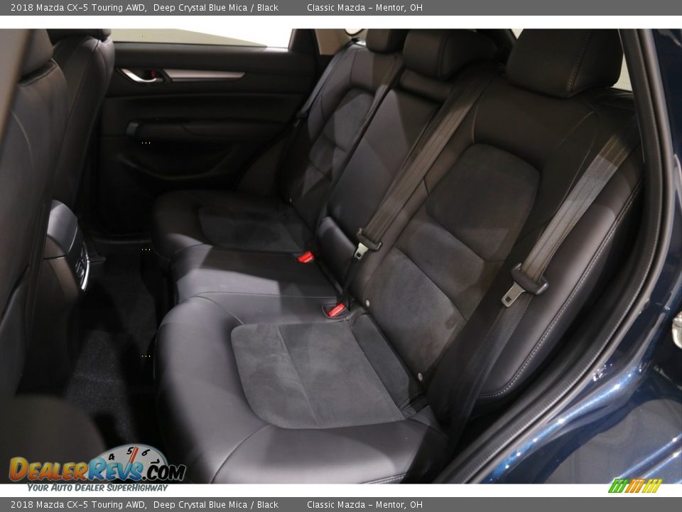 2018 Mazda CX-5 Touring AWD Deep Crystal Blue Mica / Black Photo #16
