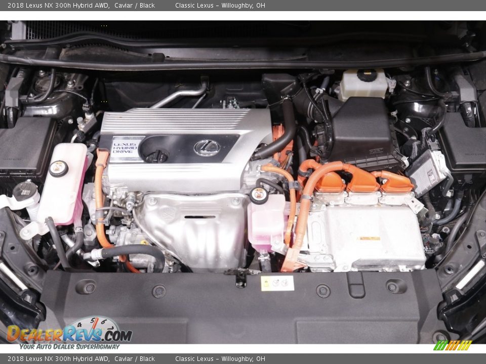 2018 Lexus NX 300h Hybrid AWD 2.5 Liter DOHC 16-Valve VVT-i 4 Cylinder Gasoline/Electric Hybrid Engine Photo #20
