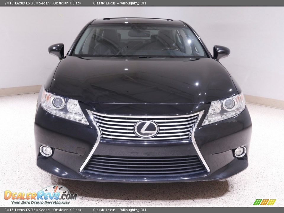 2015 Lexus ES 350 Sedan Obsidian / Black Photo #2