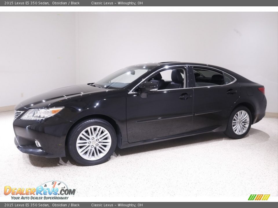 2015 Lexus ES 350 Sedan Obsidian / Black Photo #3