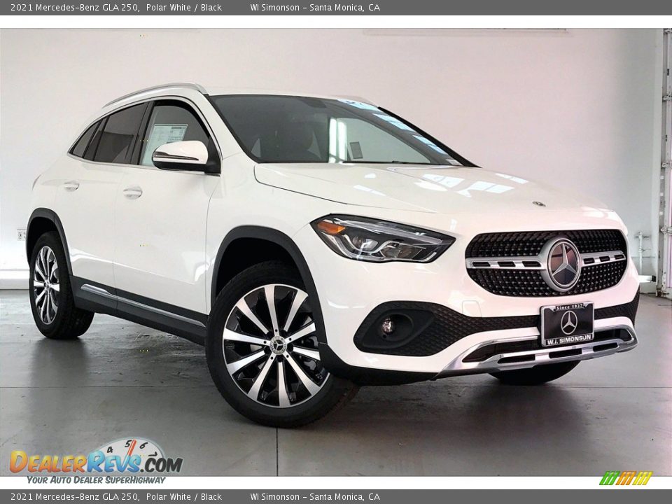 2021 Mercedes-Benz GLA 250 Polar White / Black Photo #10