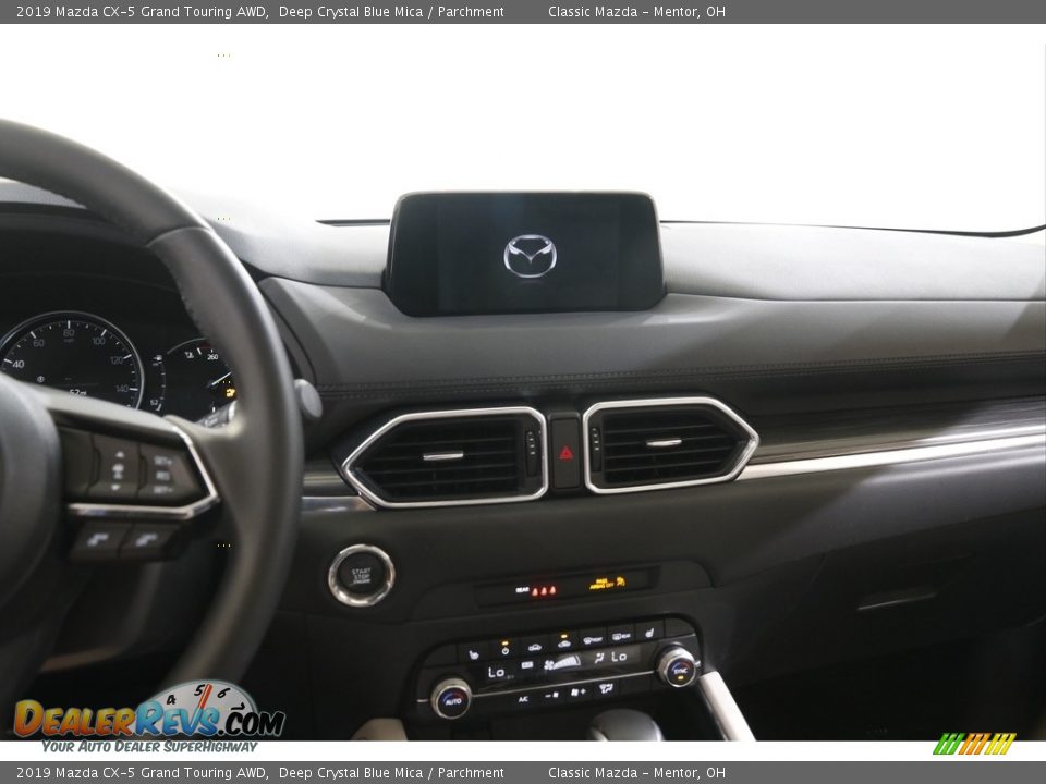 2019 Mazda CX-5 Grand Touring AWD Deep Crystal Blue Mica / Parchment Photo #9