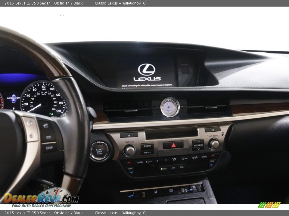 2015 Lexus ES 350 Sedan Obsidian / Black Photo #9