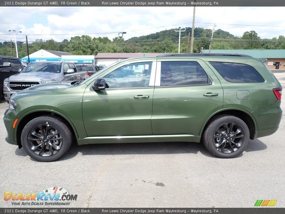 2021 Dodge Durango GT AWD F8 Green / Black Photo #2