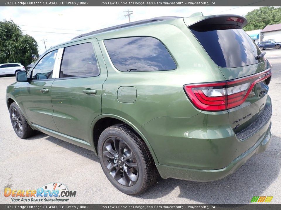 2021 Dodge Durango GT AWD F8 Green / Black Photo #3