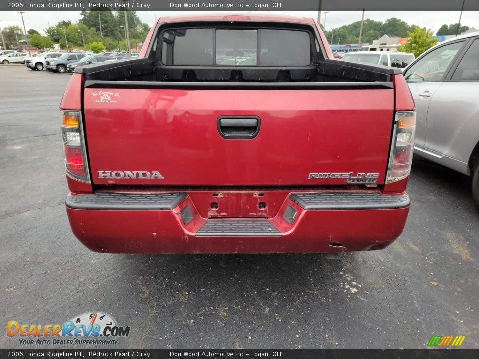 2006 Honda Ridgeline RT Redrock Pearl / Gray Photo #6
