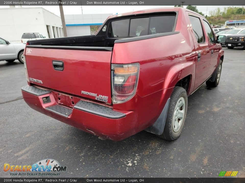 2006 Honda Ridgeline RT Redrock Pearl / Gray Photo #7
