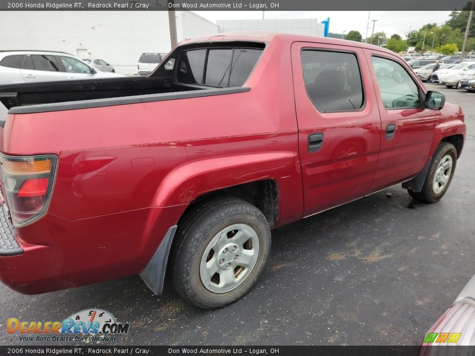 2006 Honda Ridgeline RT Redrock Pearl / Gray Photo #8