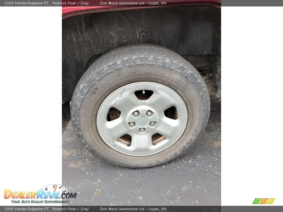 2006 Honda Ridgeline RT Redrock Pearl / Gray Photo #9