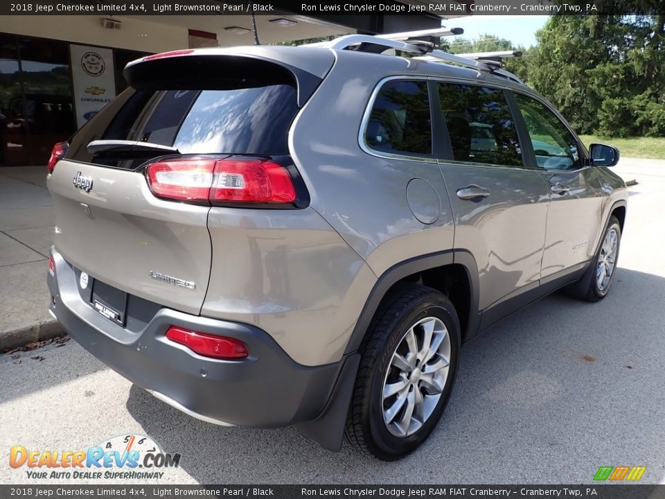 2018 Jeep Cherokee Limited 4x4 Light Brownstone Pearl / Black Photo #2