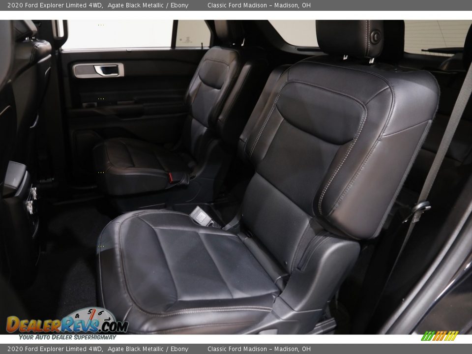 2020 Ford Explorer Limited 4WD Agate Black Metallic / Ebony Photo #18