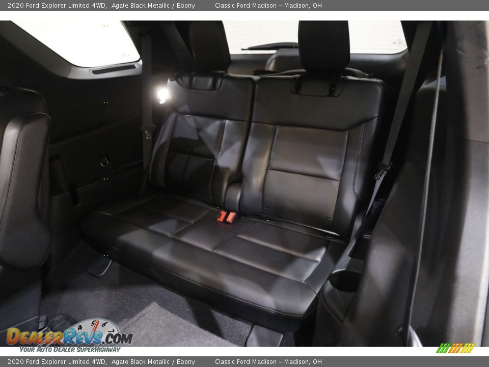 2020 Ford Explorer Limited 4WD Agate Black Metallic / Ebony Photo #19