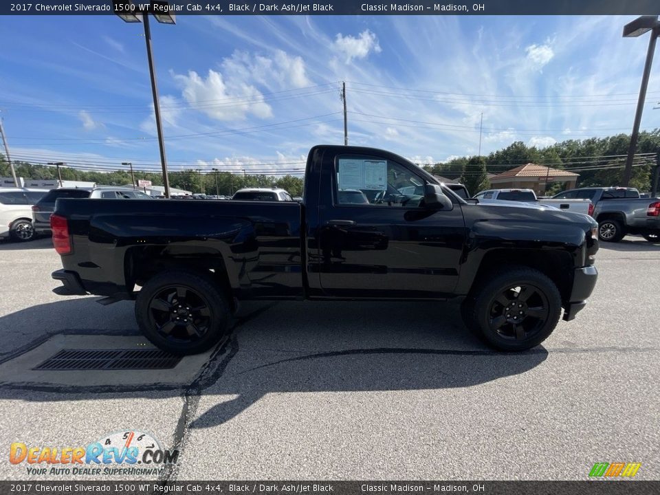 2017 Chevrolet Silverado 1500 WT Regular Cab 4x4 Black / Dark Ash/Jet Black Photo #3