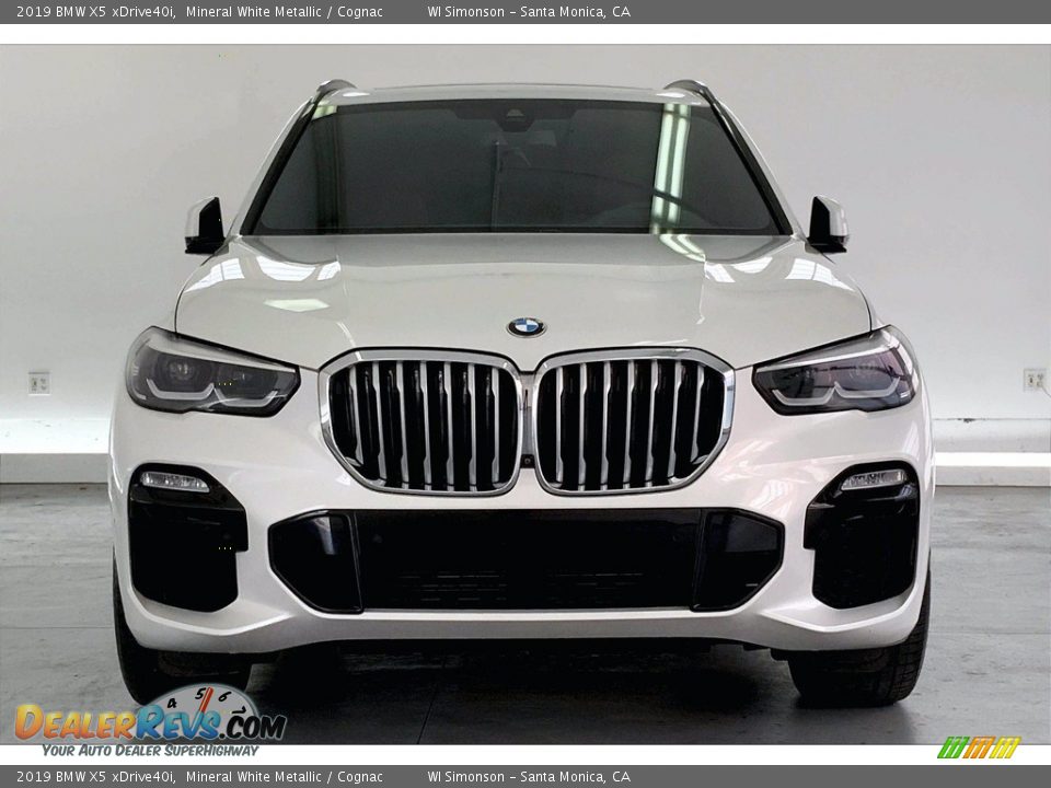 Mineral White Metallic 2019 BMW X5 xDrive40i Photo #2