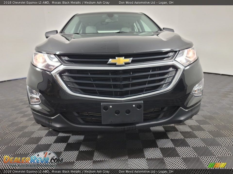2018 Chevrolet Equinox LS AWD Mosaic Black Metallic / Medium Ash Gray Photo #4