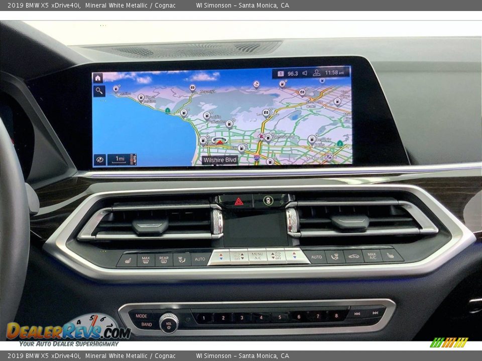 Navigation of 2019 BMW X5 xDrive40i Photo #5