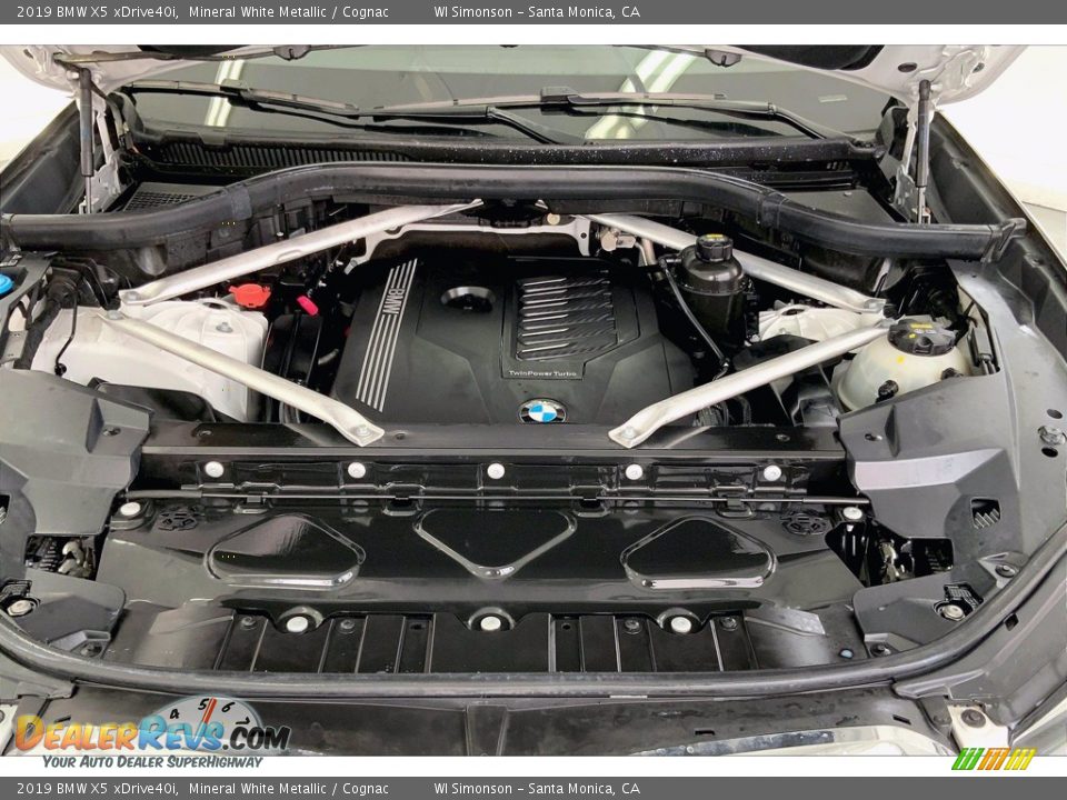 2019 BMW X5 xDrive40i 3.0 Liter TwinPower Turbocharged DOHC 24-Valve VVT Inline 6 Cylinder Engine Photo #9