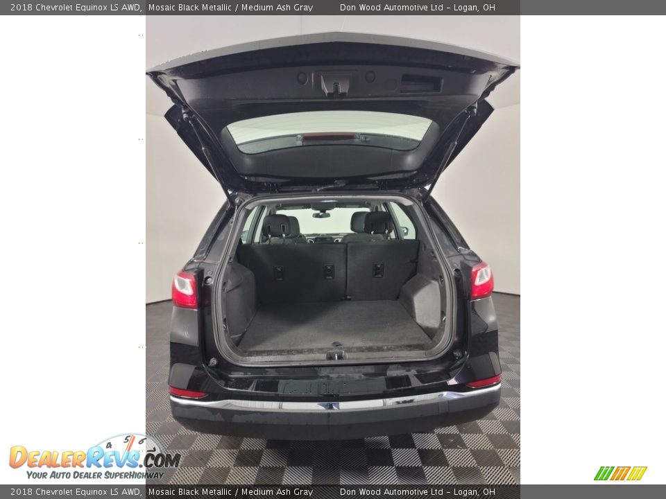 2018 Chevrolet Equinox LS AWD Mosaic Black Metallic / Medium Ash Gray Photo #11