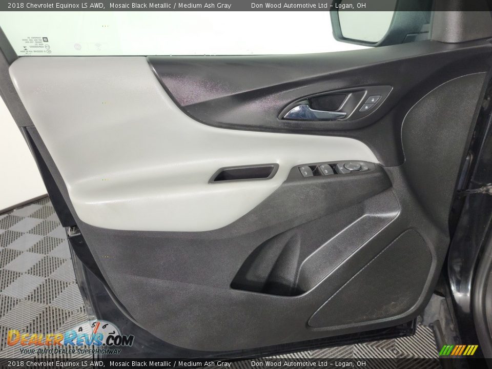 2018 Chevrolet Equinox LS AWD Mosaic Black Metallic / Medium Ash Gray Photo #14