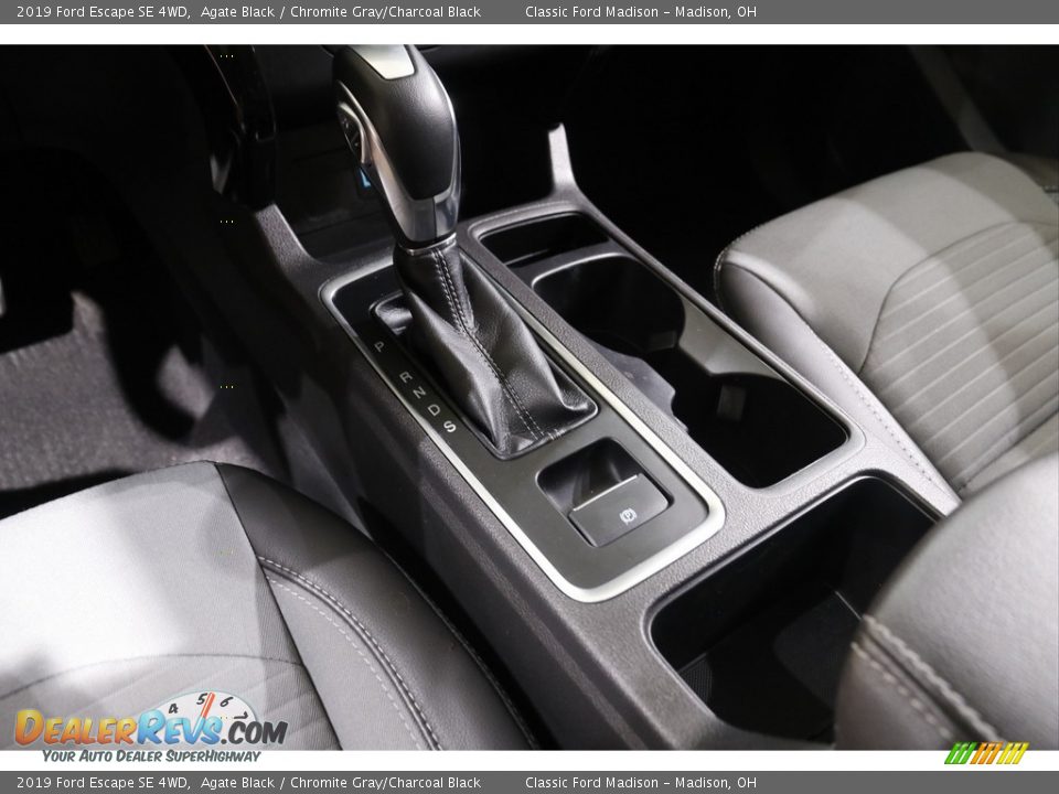 2019 Ford Escape SE 4WD Agate Black / Chromite Gray/Charcoal Black Photo #12