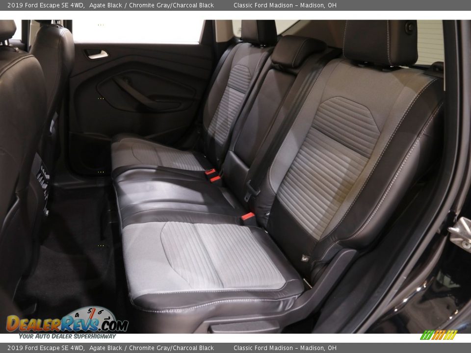 2019 Ford Escape SE 4WD Agate Black / Chromite Gray/Charcoal Black Photo #15
