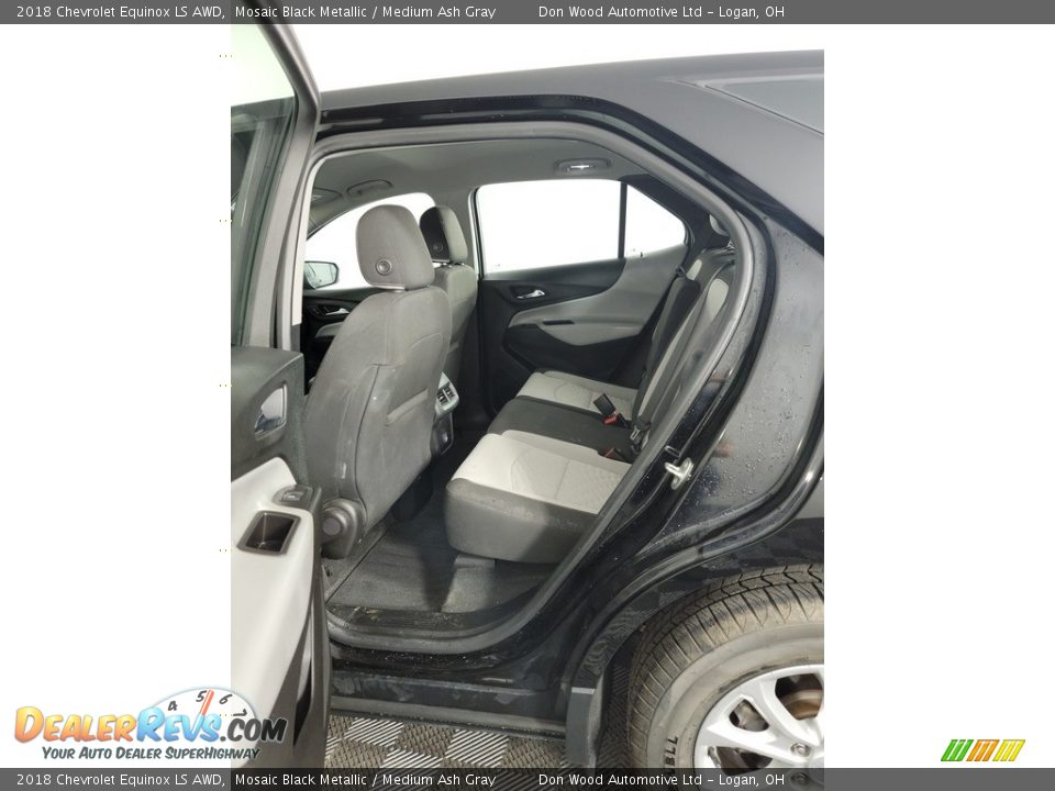 2018 Chevrolet Equinox LS AWD Mosaic Black Metallic / Medium Ash Gray Photo #24