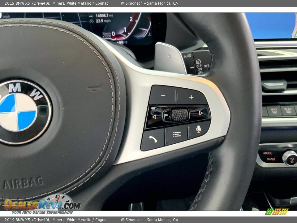 2019 BMW X5 xDrive40i Steering Wheel Photo #22