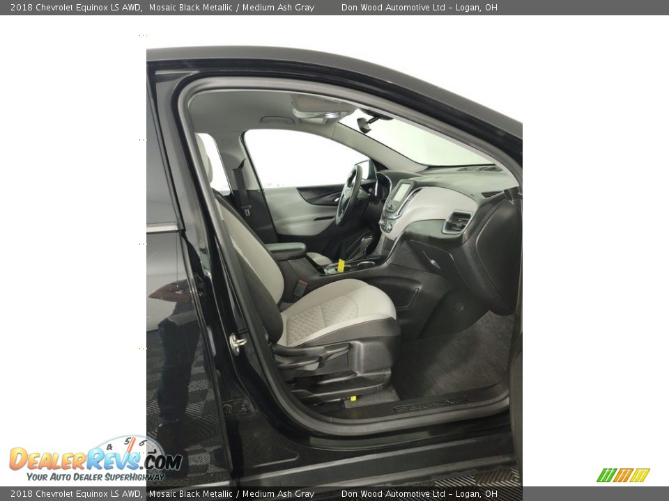2018 Chevrolet Equinox LS AWD Mosaic Black Metallic / Medium Ash Gray Photo #27