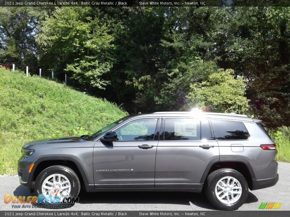 Baltic Gray Metallic 2021 Jeep Grand Cherokee L Laredo 4x4 Photo #1