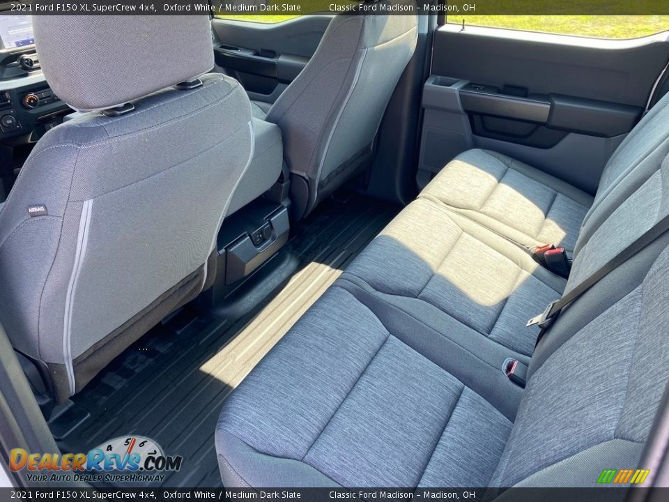 Rear Seat of 2021 Ford F150 XL SuperCrew 4x4 Photo #15