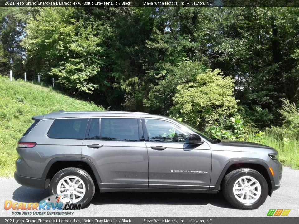 Baltic Gray Metallic 2021 Jeep Grand Cherokee L Laredo 4x4 Photo #5