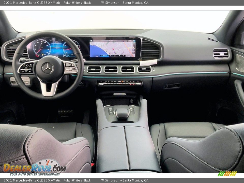 2021 Mercedes-Benz GLE 350 4Matic Polar White / Black Photo #6