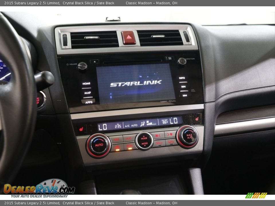 Controls of 2015 Subaru Legacy 2.5i Limited Photo #9