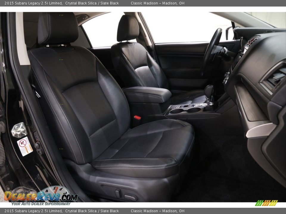 Front Seat of 2015 Subaru Legacy 2.5i Limited Photo #15