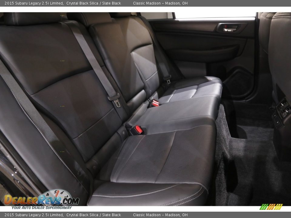 Rear Seat of 2015 Subaru Legacy 2.5i Limited Photo #16
