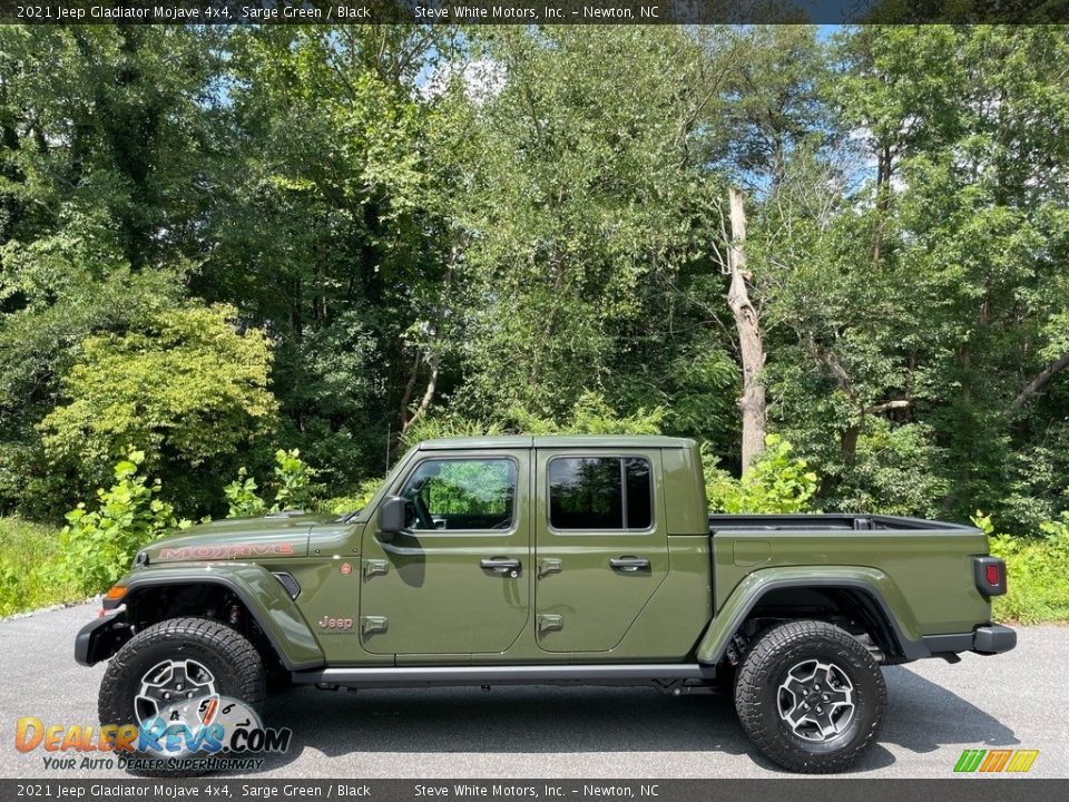 2021 Jeep Gladiator Mojave 4x4 Sarge Green / Black Photo #1