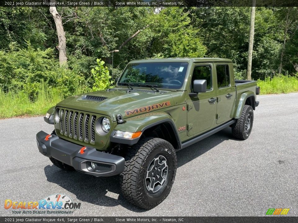 2021 Jeep Gladiator Mojave 4x4 Sarge Green / Black Photo #2