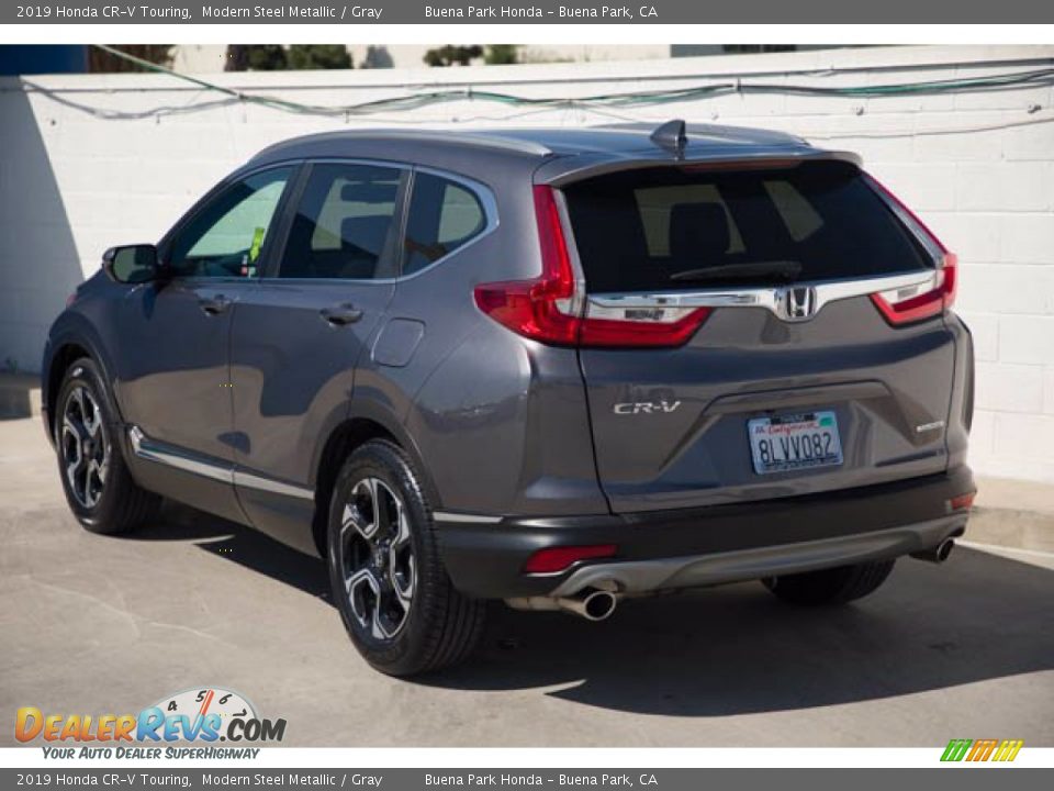 2019 Honda CR-V Touring Modern Steel Metallic / Gray Photo #2