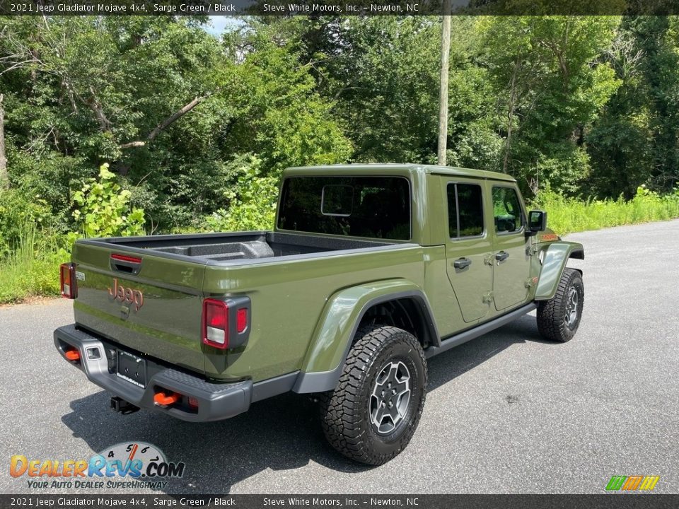 2021 Jeep Gladiator Mojave 4x4 Sarge Green / Black Photo #6