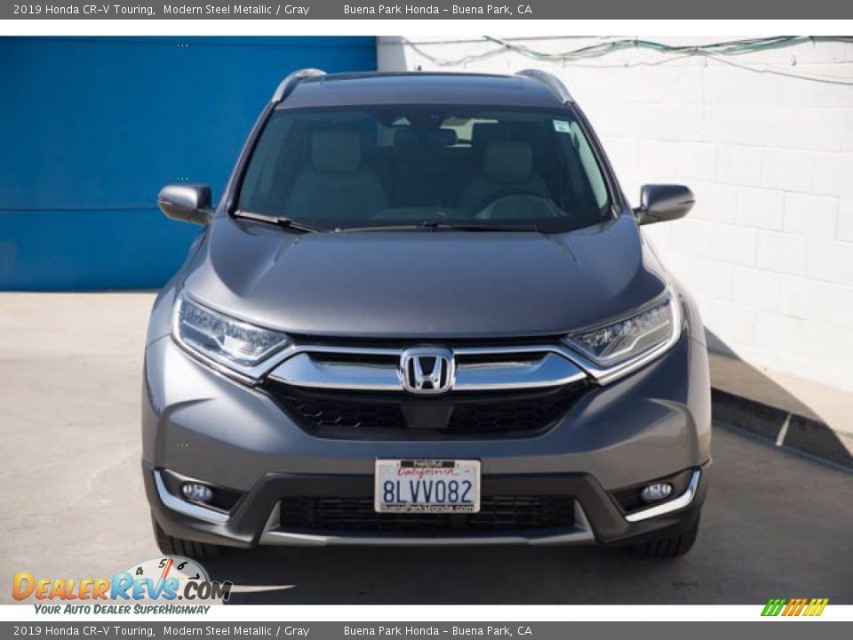 2019 Honda CR-V Touring Modern Steel Metallic / Gray Photo #7