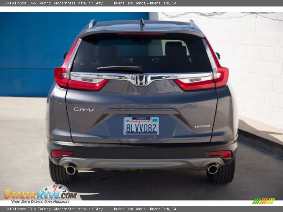 2019 Honda CR-V Touring Modern Steel Metallic / Gray Photo #9