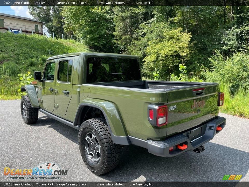 2021 Jeep Gladiator Mojave 4x4 Sarge Green / Black Photo #9